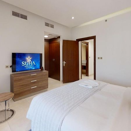 دبي Suha Park Luxury Hotel Apartments, Waterfront Jaddaf المظهر الخارجي الصورة