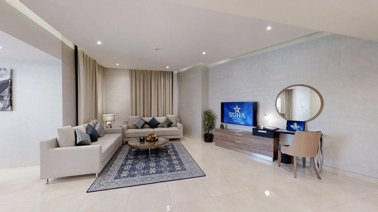 دبي Suha Park Hotel Apartments, Waterfront Jaddaf المظهر الخارجي الصورة