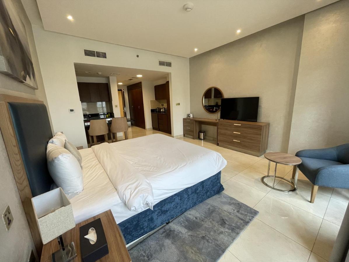 دبي Suha Park Hotel Apartments, Waterfront Jaddaf المظهر الخارجي الصورة