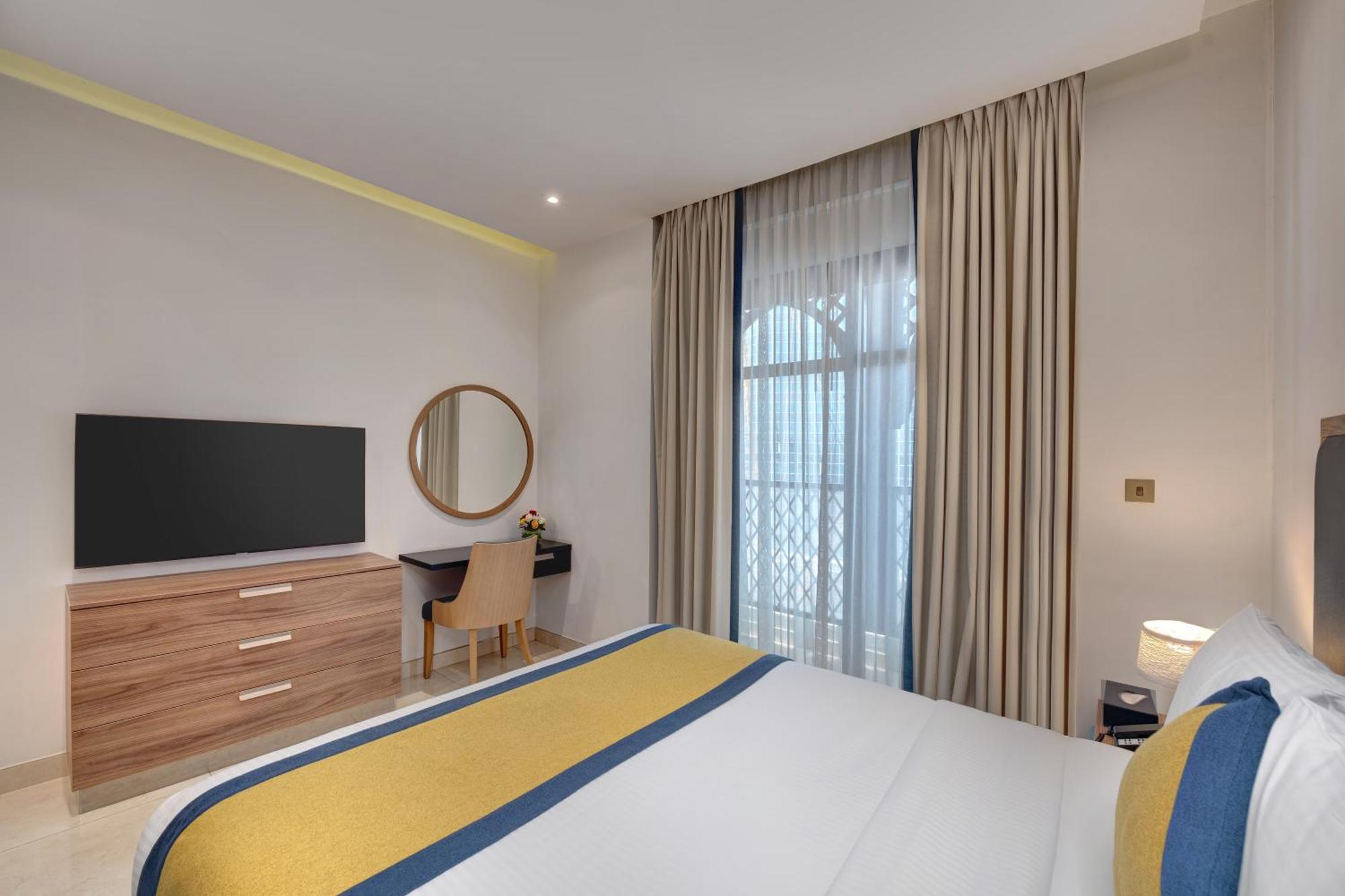 دبي Suha Park Hotel Apartments, Waterfront Jaddaf المظهر الخارجي الصورة