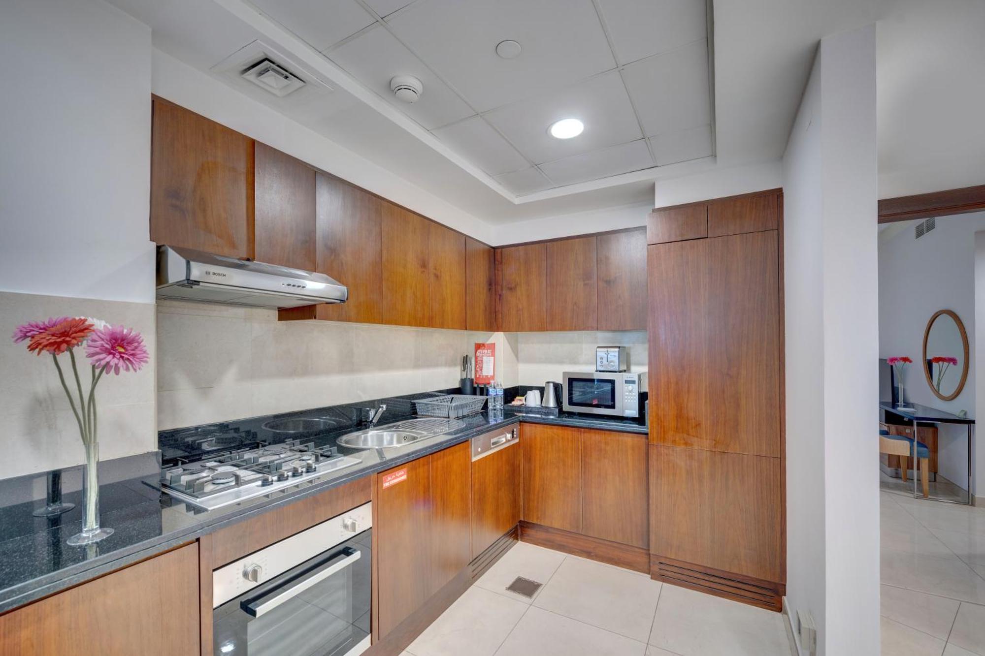 دبي Suha Park Hotel Apartments, Waterfront Jaddaf المظهر الخارجي الصورة