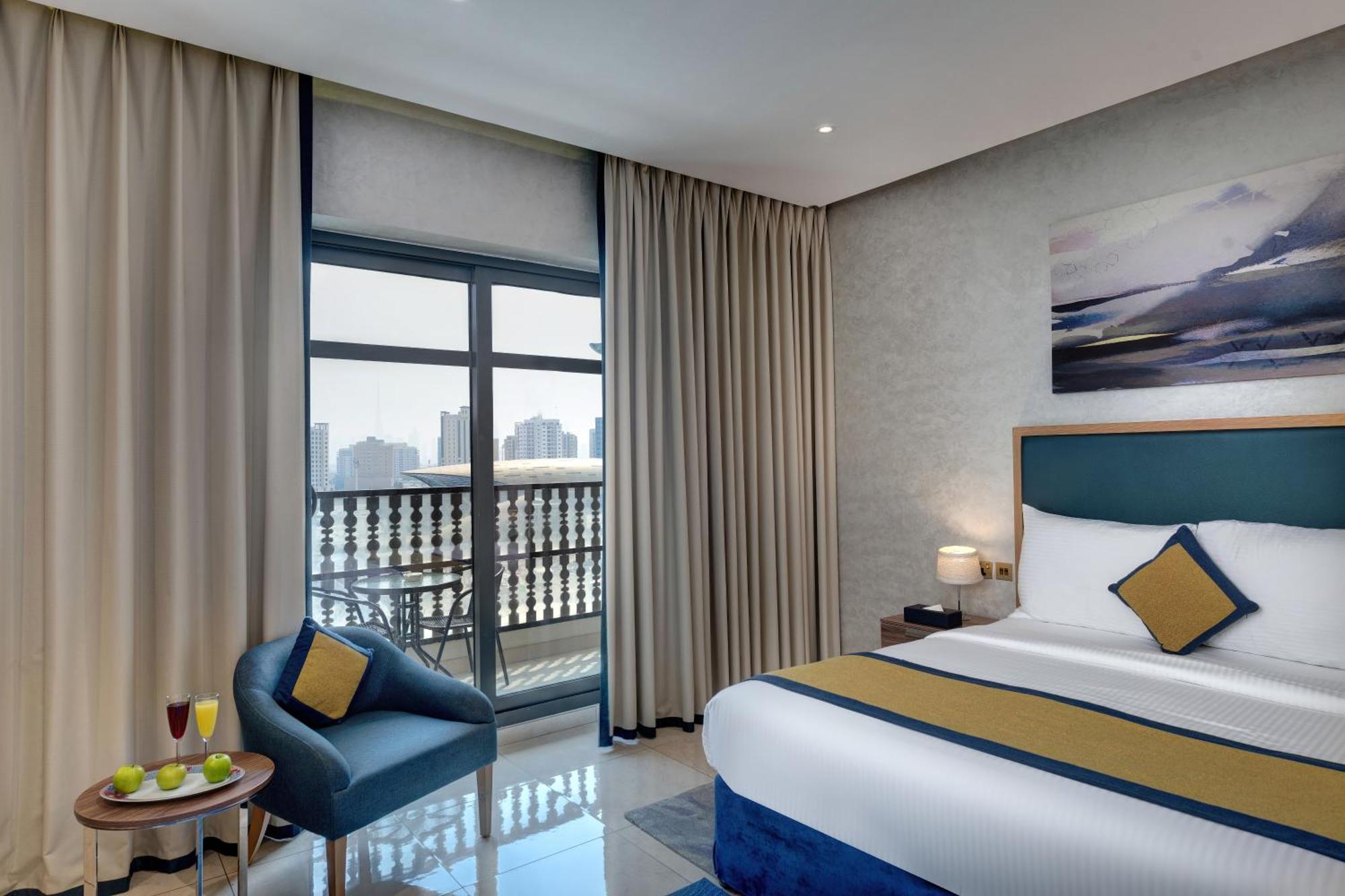 دبي Suha Park Hotel Apartments, Waterfront Jaddaf المظهر الخارجي الصورة