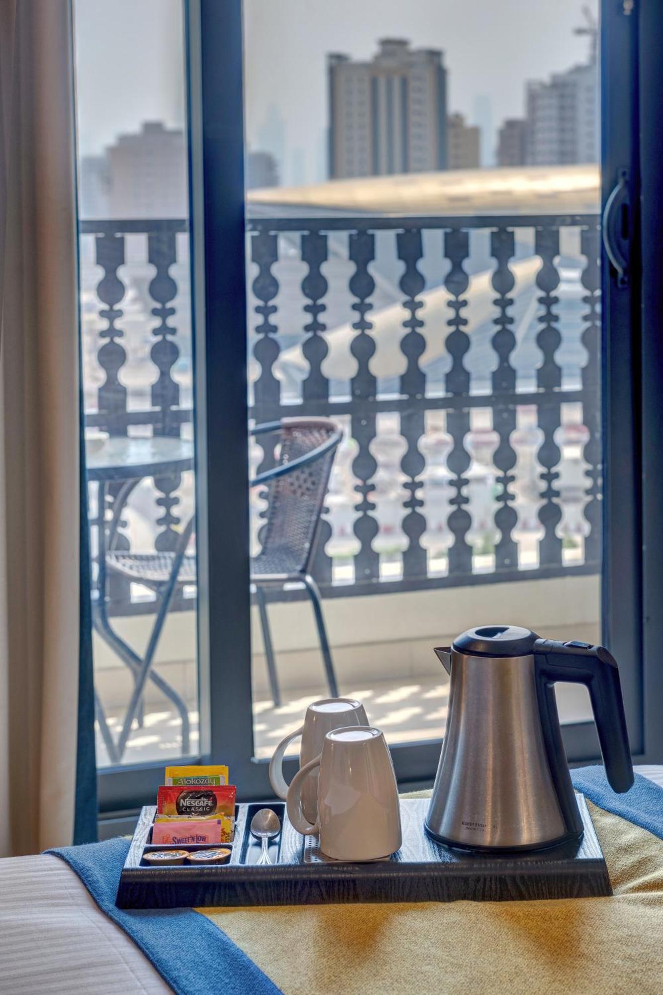 دبي Suha Park Hotel Apartments, Waterfront Jaddaf المظهر الخارجي الصورة